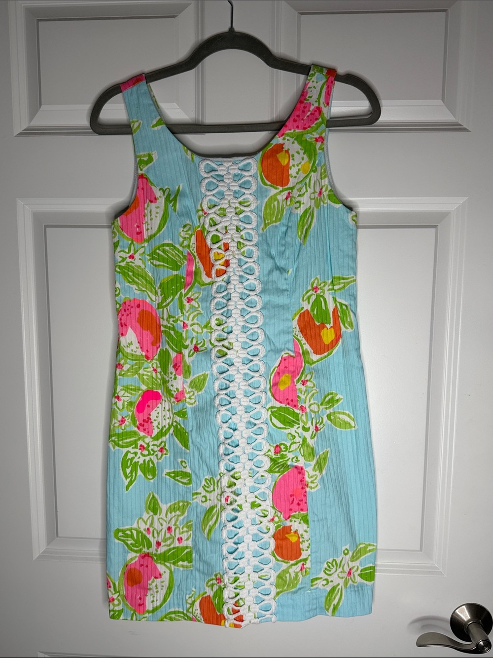 Lilly Pulitzer Cathy Shift Dress Pink Lemonade Women’s 2